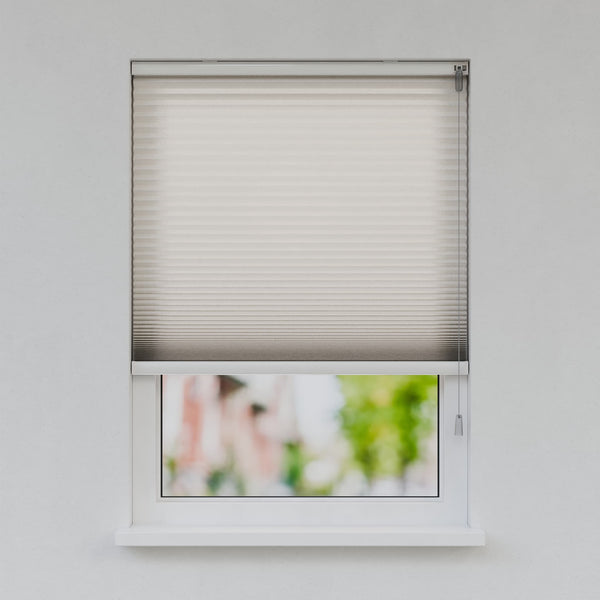 Honingraat Plisségordijn - Vrijhangend - Duinbeige