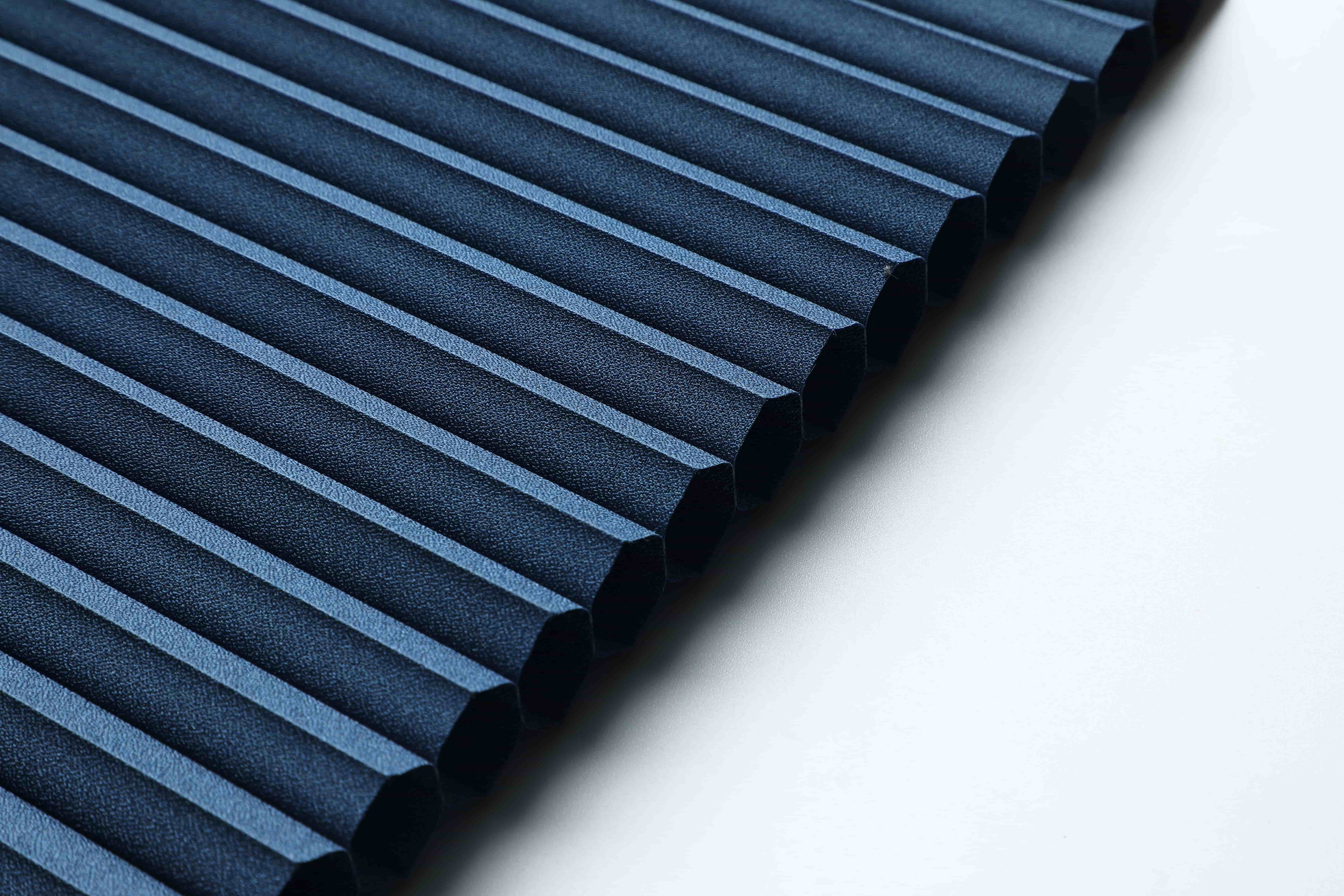 Plisségordijn Standaard Raam - Lichtdoorlatend - Oceaanblauw