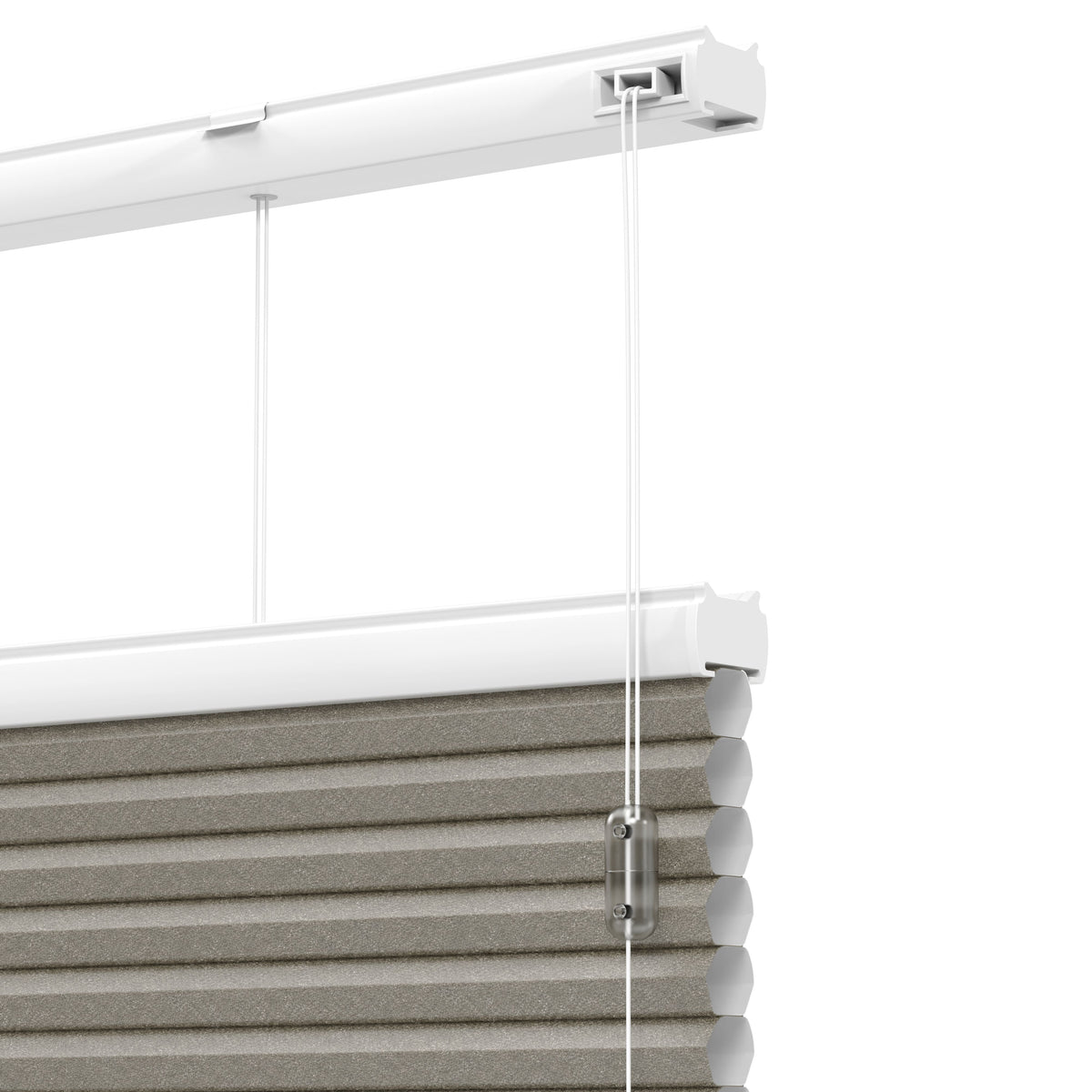 Plisségordijn Standaard Raam - Lichtdoorlatend - Linnenbeige