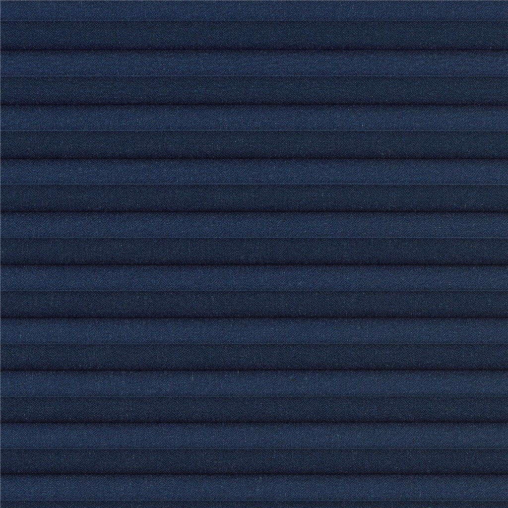 Plisségordijn Schuifpui - Lichtdoorlatend - Oceaanblauw