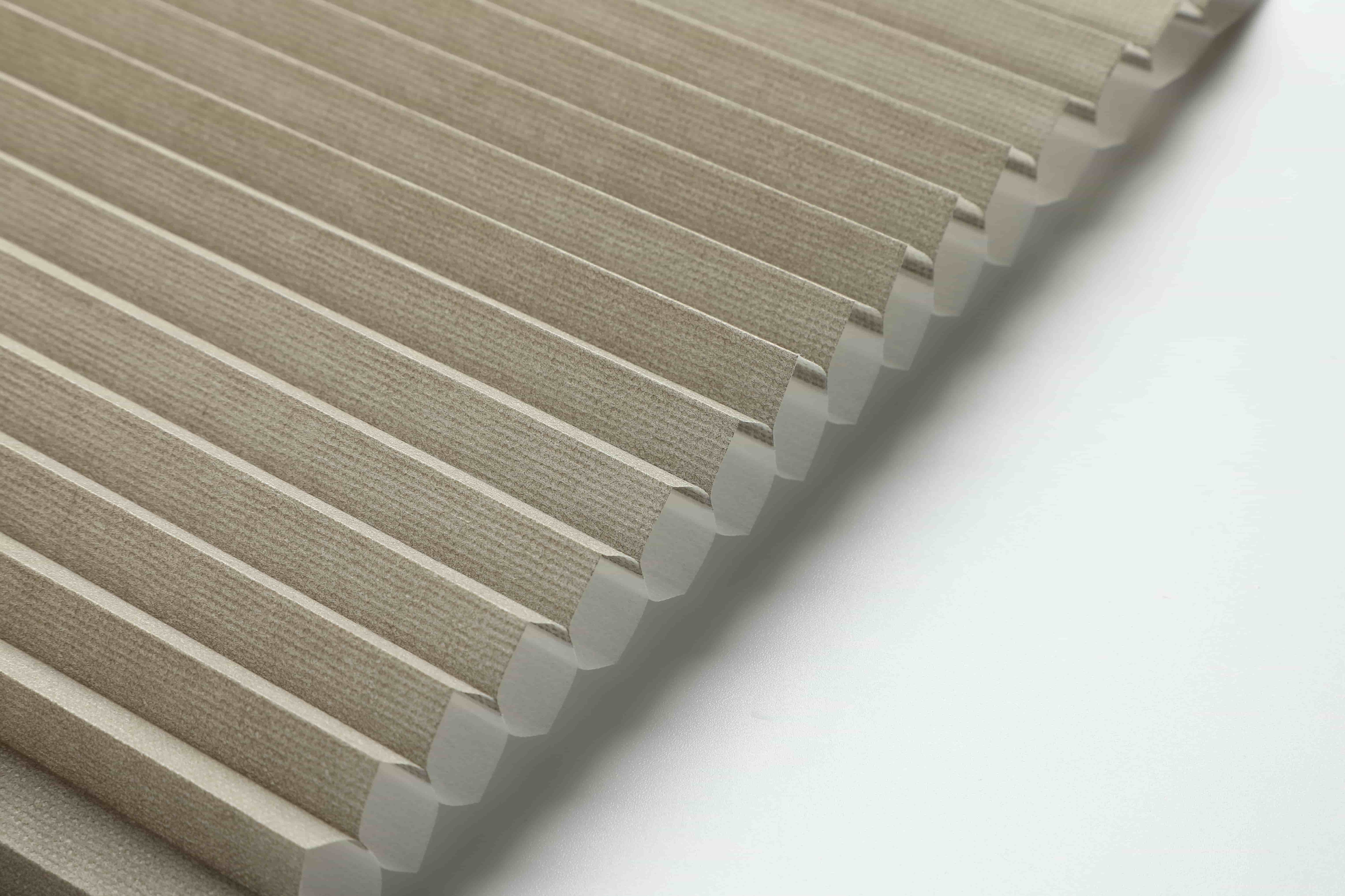 Plisségordijn Standaard Raam - Lichtdoorlatend - Linnenbeige