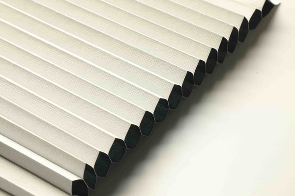 Honingraat Plisségordijn - Dakraam - Zandwit