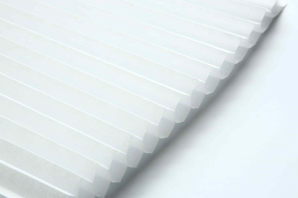 Honingraat Plisségordijn - Dakraam - Mistwit