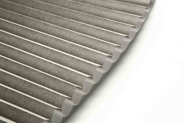 Honingraat Plisségordijn - Dakraam - Steengrijs