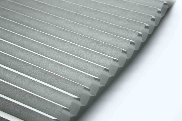 Honingraat Plisségordijn - Dakraam - IJsgrijs