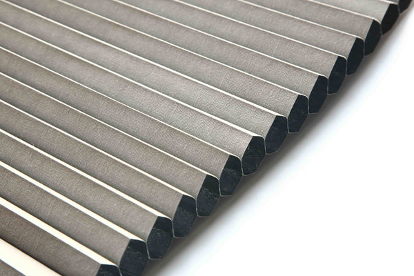 Honingraat Plisségordijn - Dakraam - Zandsteen